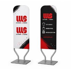 Textilaufsteller Banner Sleeve