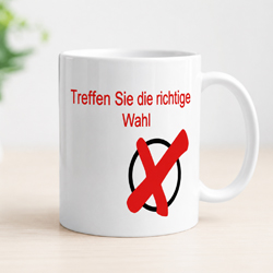 bedruckte Tassen