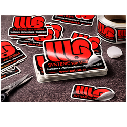 Aufkleber und Sticker